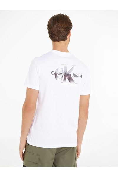 Calvin Klein Calvin Klein Men White Short Sleeve T-Shirt