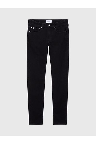 Calvin Klein Men Black Tapered Jeans