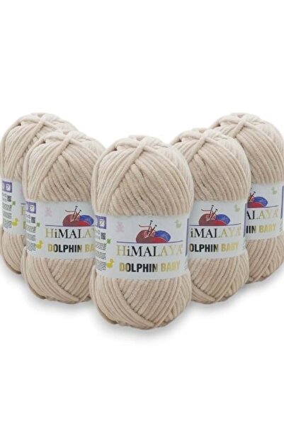 Himalaya Dolphin Baby 80373 Пряжа для в'язання, 5 штук