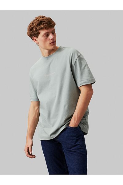 Calvin Klein Calvin Klein Men Gray Short Sleeve T-Shirt