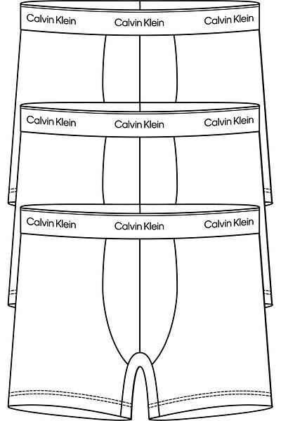 Calvin Klein Calvin Klein Men Multicolor Boxer Pack of 3 pcs