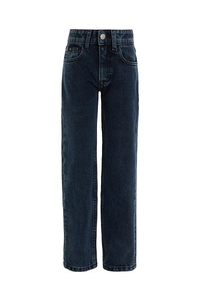 Calvin Klein Boys Denim Dark Straight Jeans