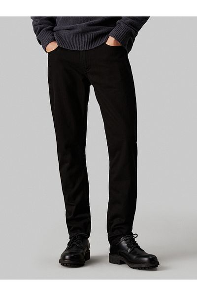 Calvin Klein Calvin Klein Men Black Slim Fit Jeans