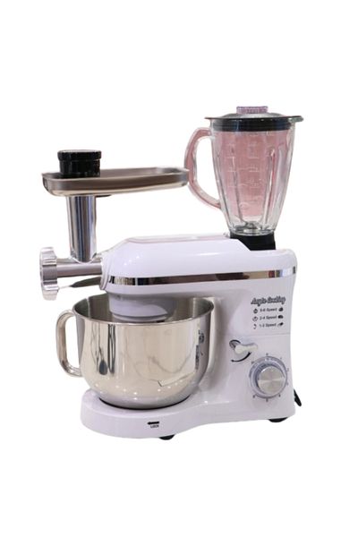Anyta Cooking Food Processor Mixer with 6.2 L Bowl - 3in1 - Mixer with bowl, blender and chopper-Anyta Cooking