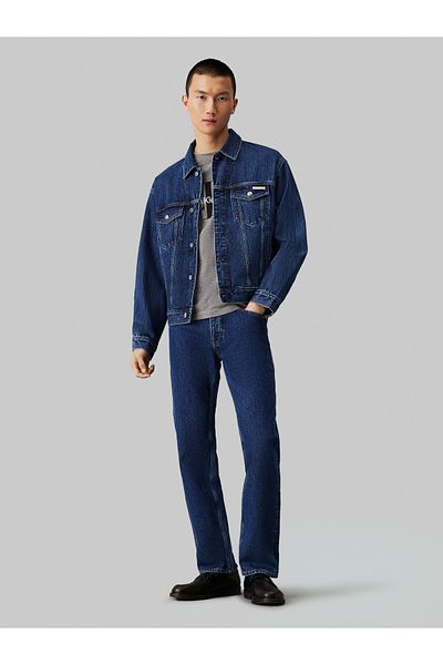 Calvin Klein Calvin Klein Men Denim Dark Straight Jeans