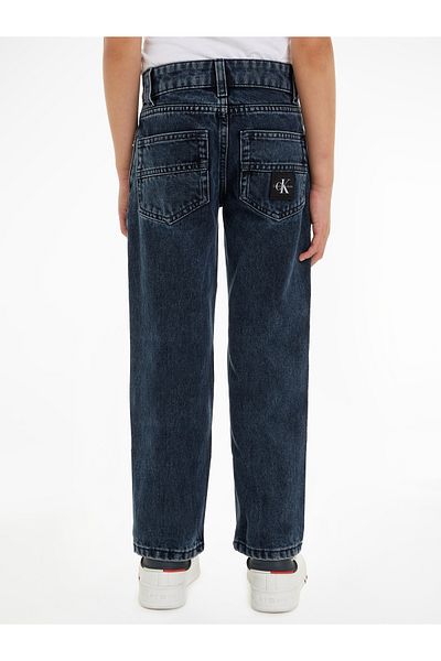 Calvin Klein Boys Denim Dark Straight Jeans
