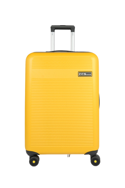 ÇÇS London N-2004 Sarı Abs Valiz Seti