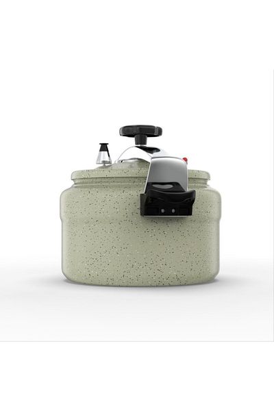 ALSAIF Saif Beige Granite Pressure Cooker 9L