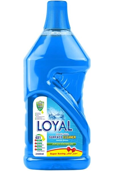 Loyal Surface Cleaner Liquid, Seaside Breeze, Blue, 2400ml