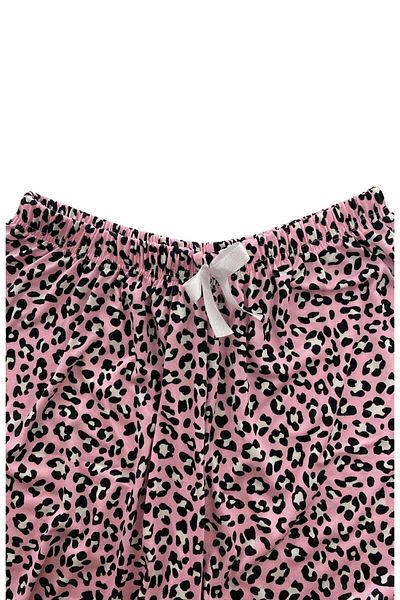 DoDe Flora Women's Leopard Patterned Shorts Milan - 100