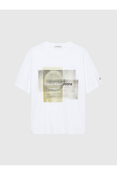 Calvin Klein Calvin Klein Men White Short Sleeve T-Shirt