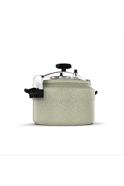 ALSAIF ⭐ Al Saif Granite Pressure Cooker – Luxury Beige, 15L Capacity | More Power for Faster Cooking! 🍲🔥