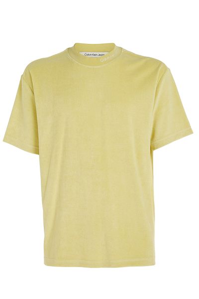 Calvin Klein Calvin Klein Men Yellow Short Sleeve T-Shirt