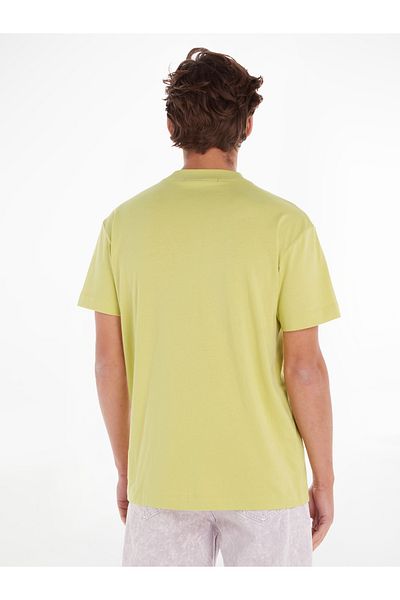 Calvin Klein Calvin Klein Men Yellow Short Sleeve T-Shirt