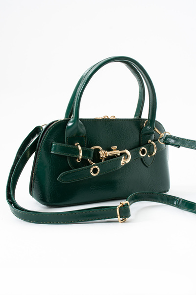 KOÇAK ÇANTA Women's Belt Detailed Faux Leather Women's Handbag and Crossbody Bag King