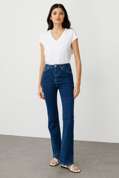 Ekol İspanyol Paça Kot Pantolon