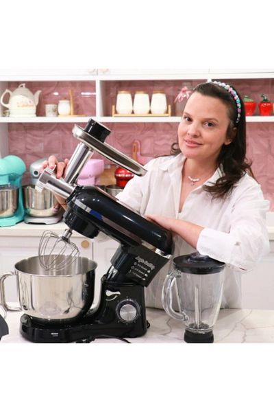Anyta Cooking Food Processor Mixer with 6.2 L Bowl - 3in1 - Mixer with bowl, blender and chopper-Anyta Cooking