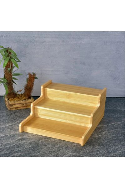Romans Bamboo Spice Rack Stand