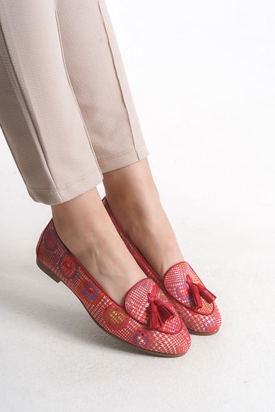 Solo Bag DEL'SOLERA WOMEN'S TASSELED DAILY ROUND TOE FLAT SHOES
