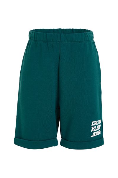 Calvin Klein Kids Dark Blue Future Monogram Knit Shorts
