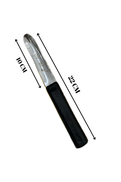 OY-Bİ Patlıcan & Kabak Siyah Plastik Saplı Yöresel Sebze Oyma Bıçağı