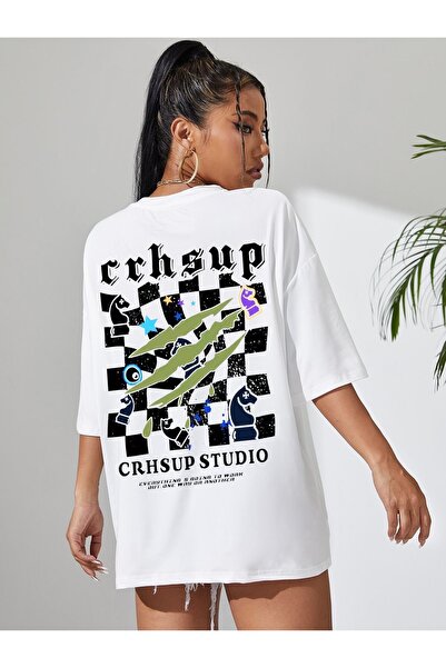 Jose Clothing Футболка з принтом оверсайз з коротким рукавом