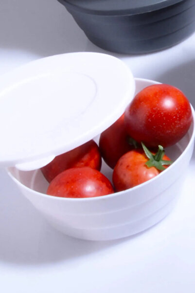 Home Alya Plastic 6-Piece Storage Container - Breakfast - Snack Bowl - 350 ml