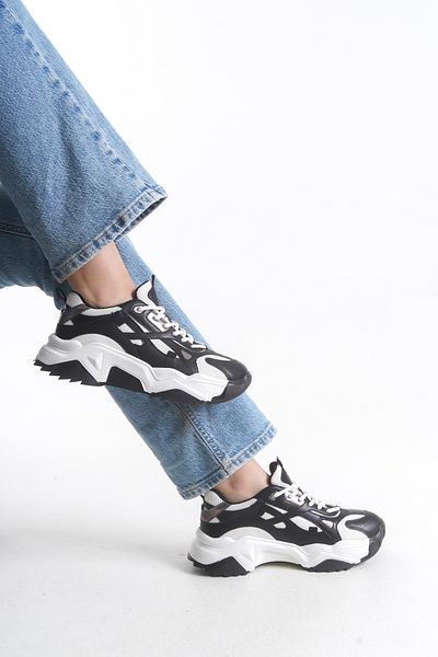Solo Bag DEL'SOLERA WOMEN'S LACE-UP HIGH SOLE SNEAKER SPORTS SHOES
