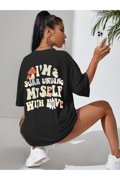 Jose Clothing Μπλουζάκι με κοντό μανίκι με στάμπα