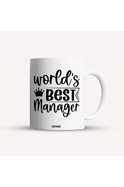 OEM Cană albă personalizată cu cel mai bun manager din lume, INNOVATIX®. 330 ml