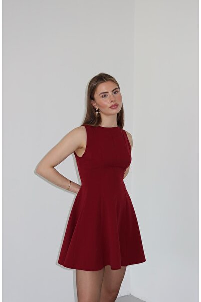 Ekim Store Мини рокля с двоен волан