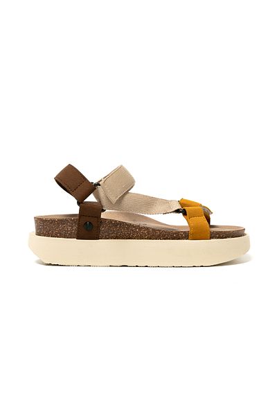 Genuins Women / Girls Slippers Rigoni g 105796   Genuins Vegan Sunflower