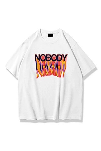 Jose Clothing Tricou imprimat cu mânecă scurtă cu croială supradimensionată