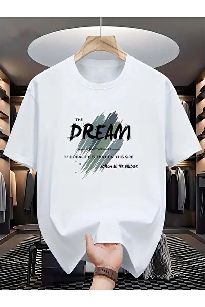 Jose Clothing تي شيرت مطبوع بأكمام قصيرة وقصة كبيرة الحجم