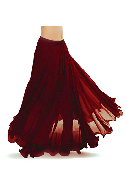 Kaftan Collection Fusta de dans cu volane, cu un singur deschidere