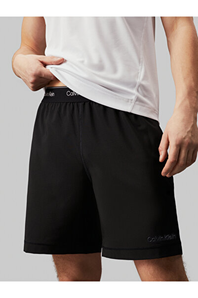 Calvin Klein Calvin Klein Men Black Woven Gym Shorts