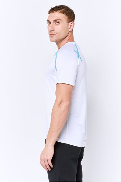 adidas Men Sportswear Fit Short Sleeve Training T-shirt, White