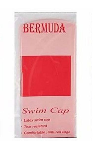 BERMUDA 52039 Latex Sea and Pool Swimming Cap