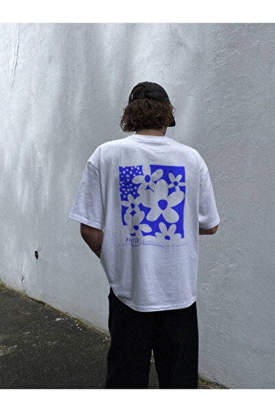 Jose Clothing Tricou imprimat cu mânecă scurtă cu croială supradimensionată