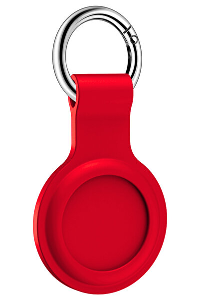 PSGT Airtag Tutucu Anahtarlık Apple ile Uyumlu, Silikon Koruyucu Kılıf Kedi, ...