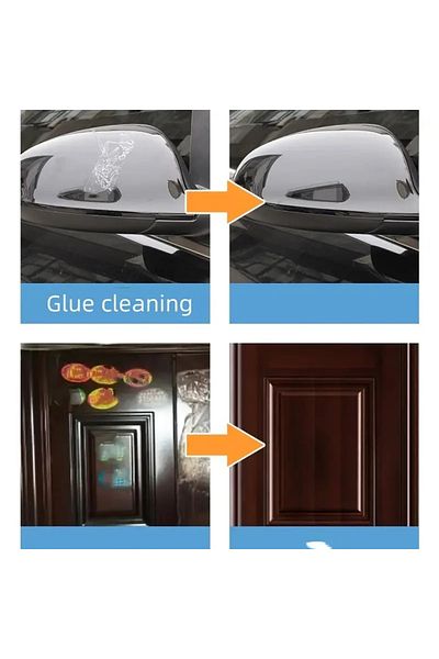 Oktime 2Remover traces of stickers&adhesives from surfaces,surface cleaner from traces of dirt-50ml+Scraper