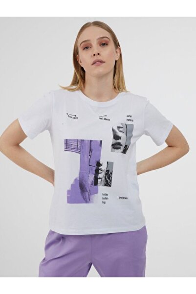 Jose Clothing Μπλουζάκι με κοντό μανίκι με στάμπα