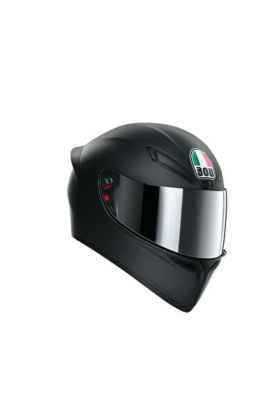 AGV K1 S Matt Black Kask + İridium Silver Vizör