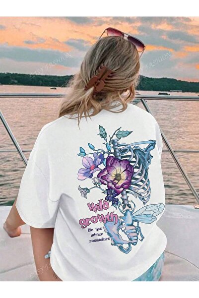 Bengi Clothing Футболка з принтом оверсайз з коротким рукавом