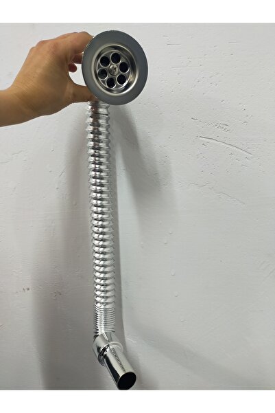 DMAX KROM LAVABO SİFONU DK-462 30 CM-80 CM