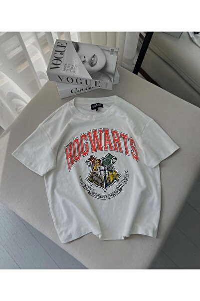 Bengi Clothing تي شيرت مطبوع بأكمام قصيرة وقصة كبيرة الحجم