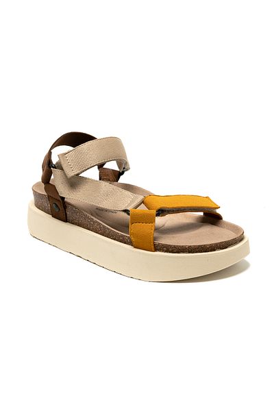 Genuins Women / Girls Slippers Rigoni g 105796   Genuins Vegan Sunflower