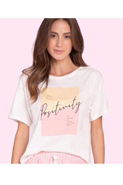 Bengi Clothing تي شيرت مطبوع بأكمام قصيرة وقصة كبيرة الحجم