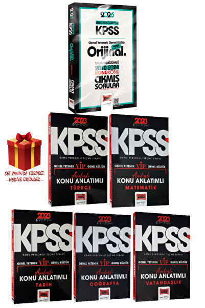 Yargı Yayınları 2026 KPSS Lise (Ortaöğretim) GYGK Orijinal Konu Konu Çıkmış S...