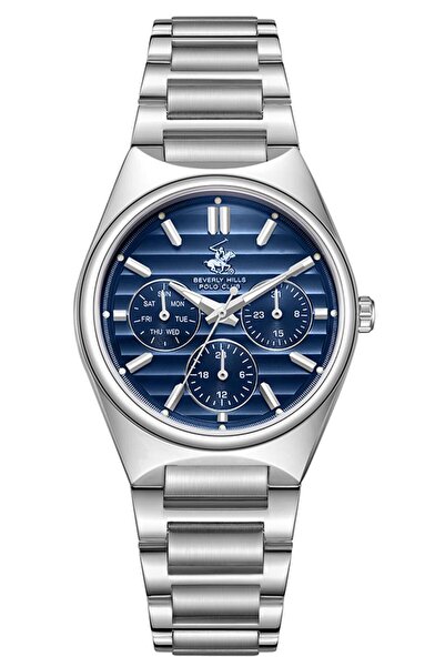 Beverly Hills Polo Club Women Multi Function Dark Blue Dial Watch - BP3746C.390